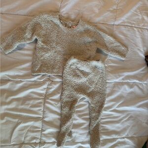 Zara Kids Cream Matching Set